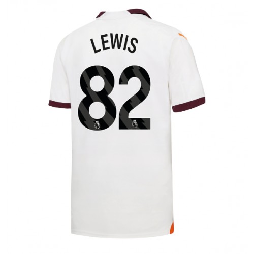 Manchester City Rico Lewis #82 Gostujuci Dres 2023-24 Kratak Rukav